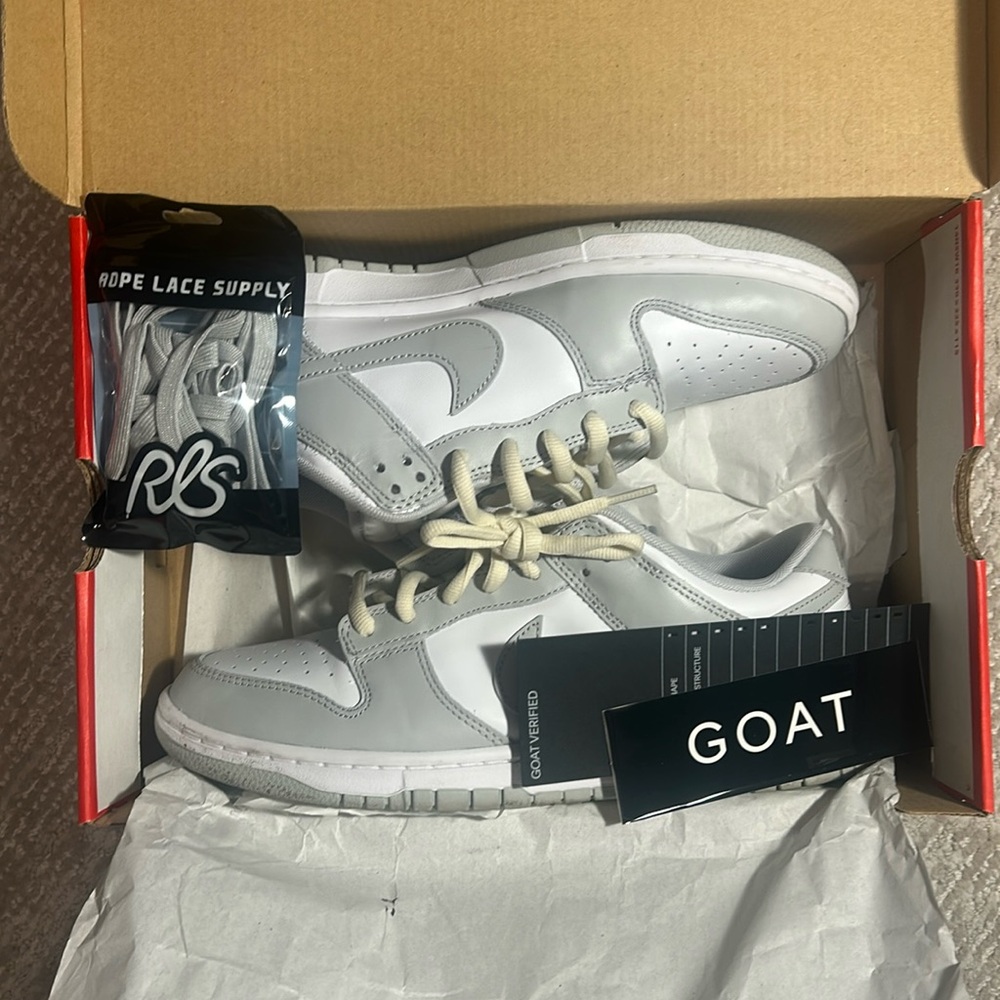 Nike dunk low grey fog